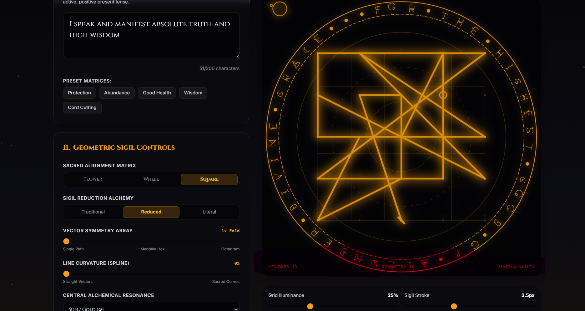 Free Online Sigil Maker